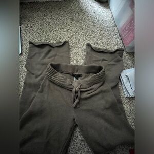 Women's olive green bottoms